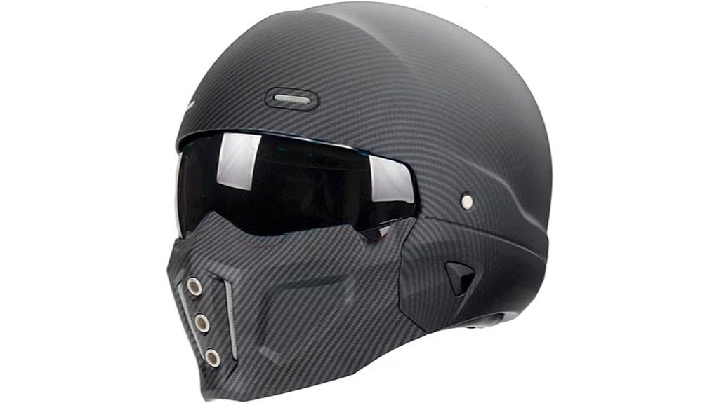 carbon fiber motorcycle helmet