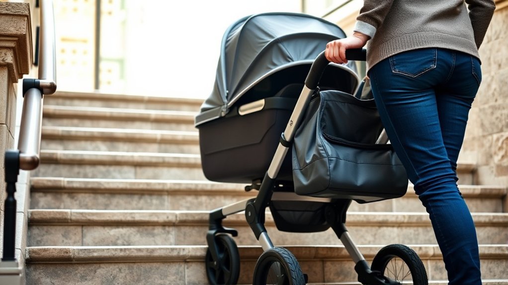 carry baby or stroller