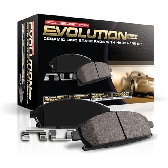 PowerStop Ceramic Front Brake Pads w/ Hardware (17-914)