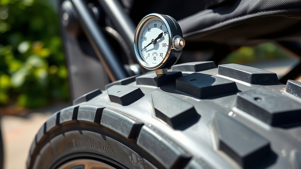 check jogging stroller tires