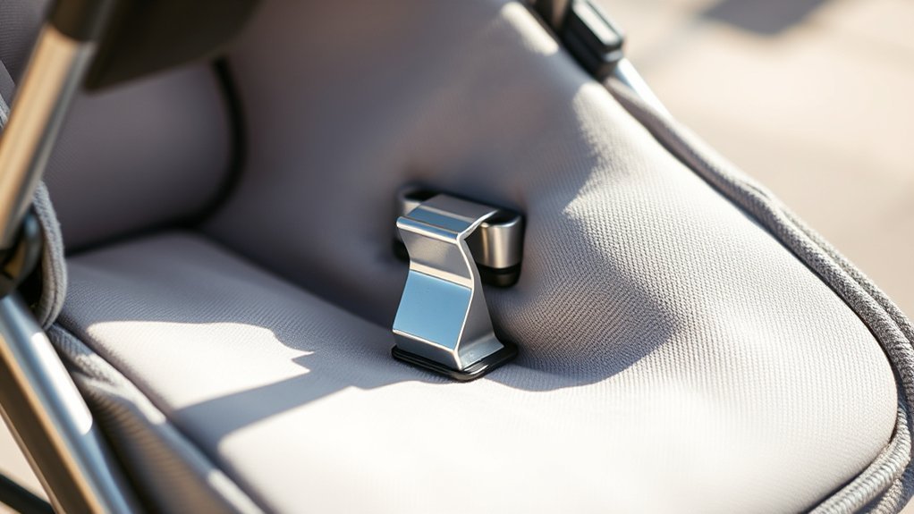 check stroller pull tab