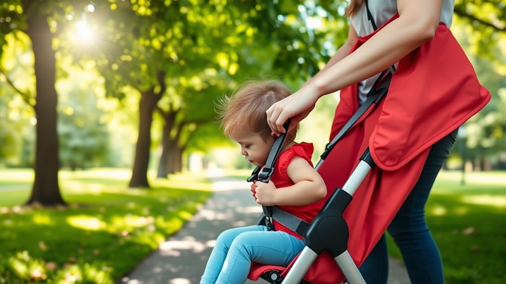 child safety harness guidelines