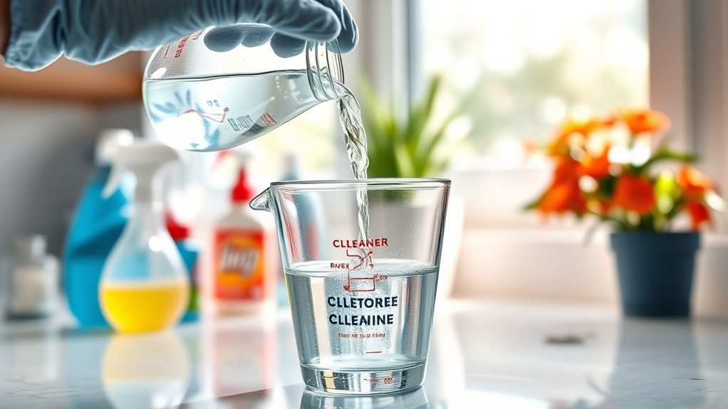 chlorine solution for mildew