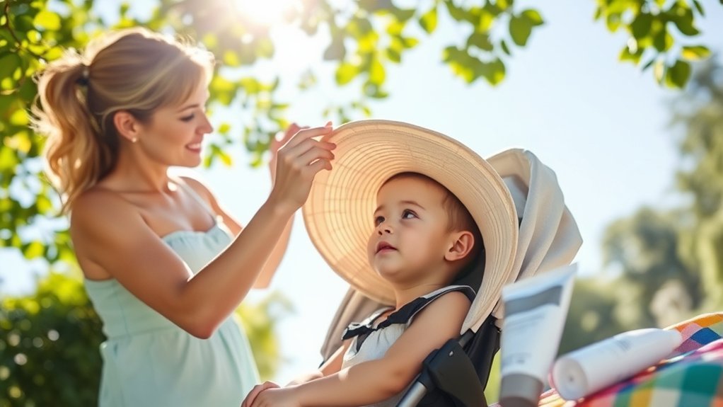 choose wide brimmed uv protection