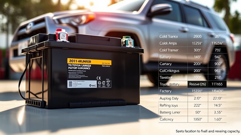 choosing a suitable battery