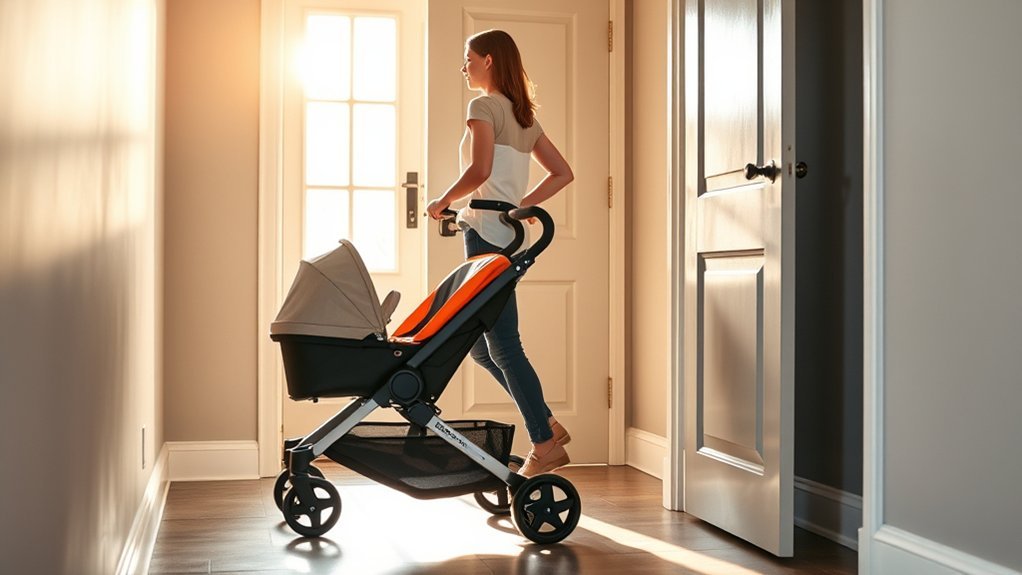 choosing compact double strollers