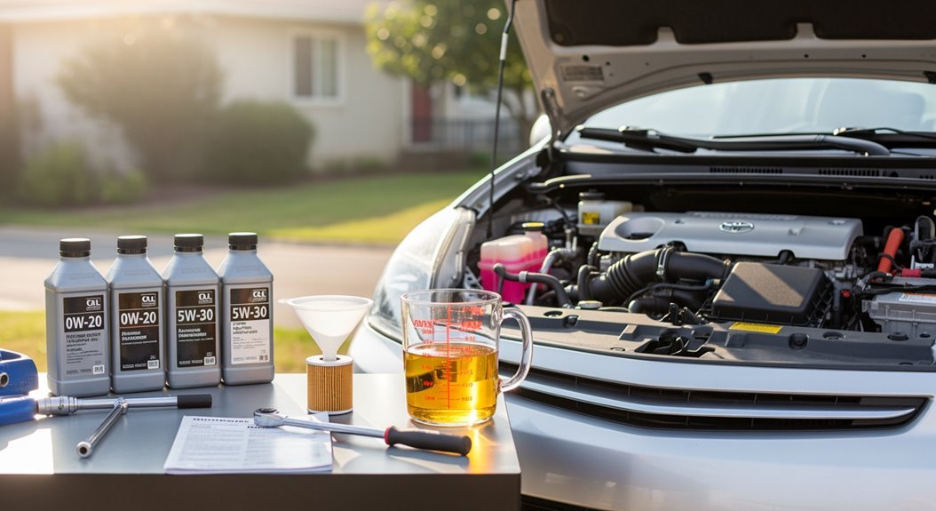 choosing prius engine oil