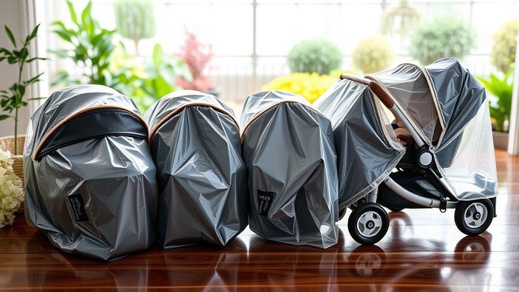 choosing stroller rain cover