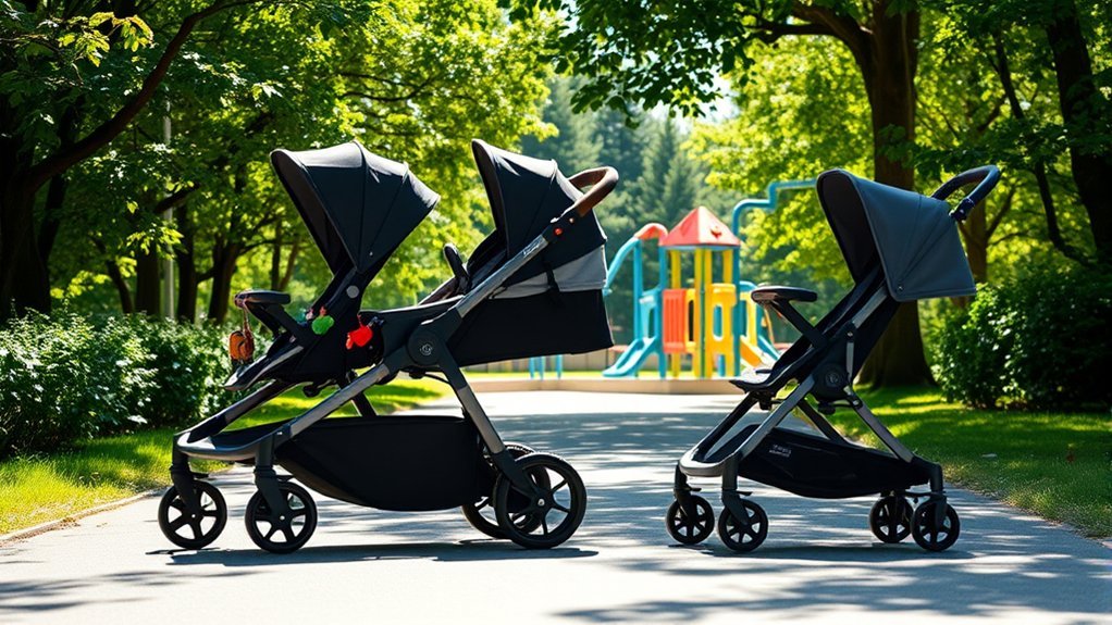 choosing the right double stroller