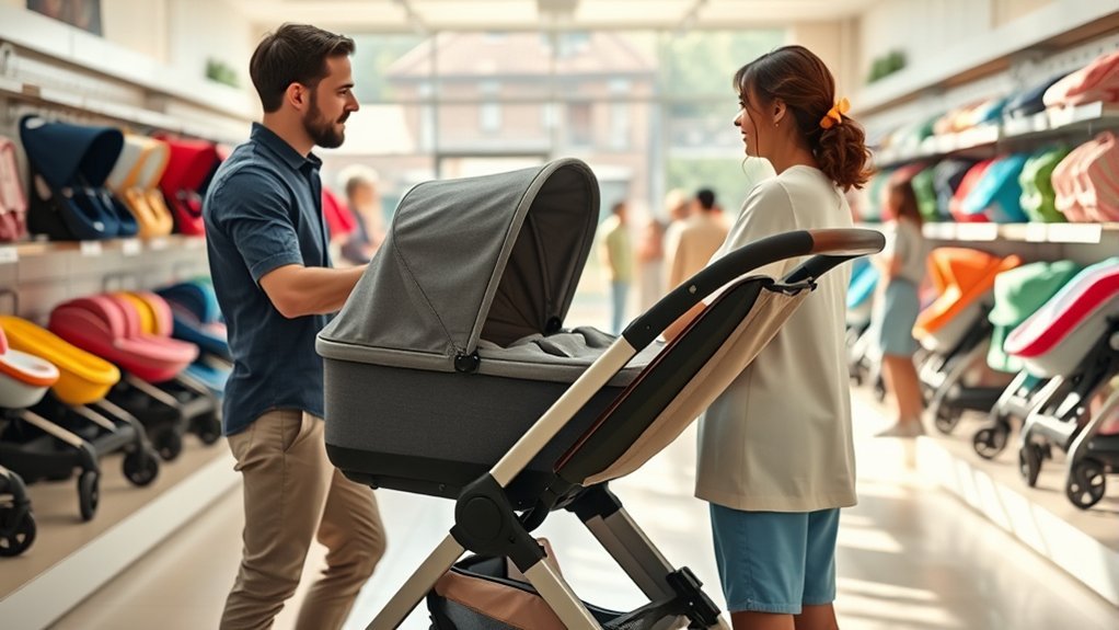 choosing the right double stroller