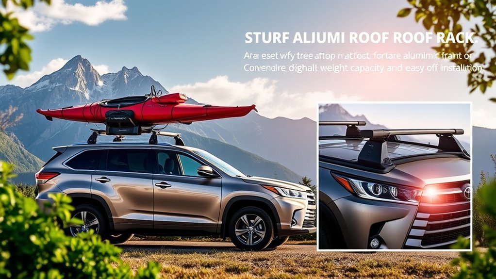 choosing toyota highlander roof rack