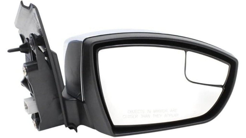 chrome side mirror ford