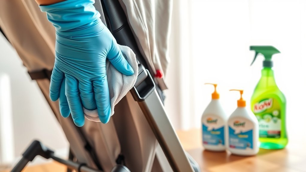 clean stroller straps matter