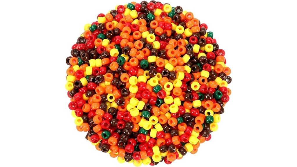 colorful pony beads collection