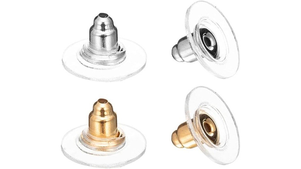 comfortable and stylish earring backs