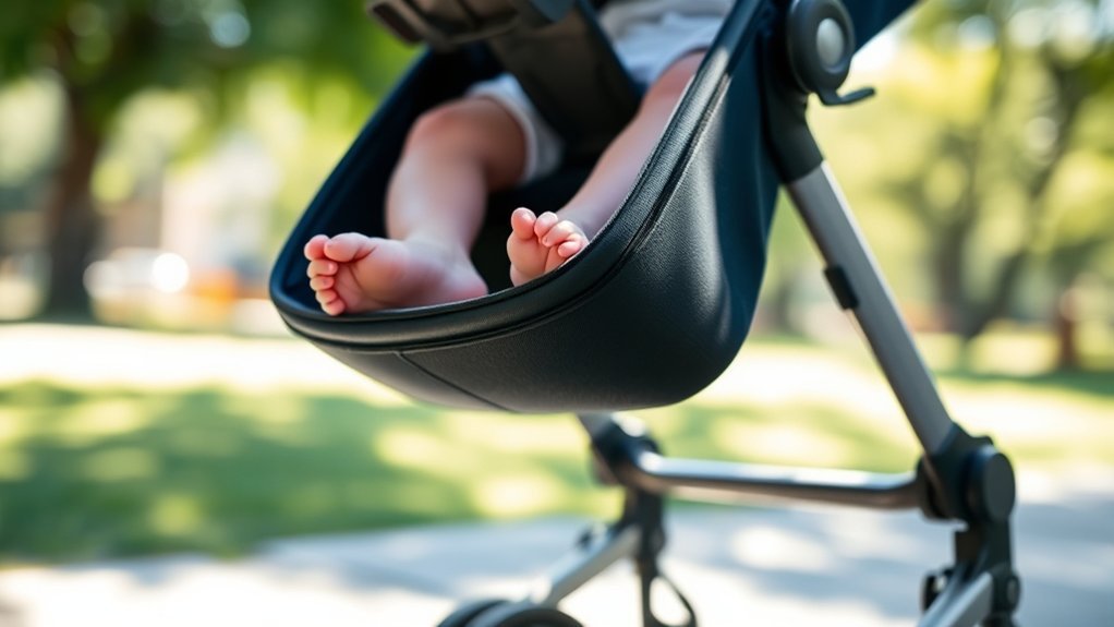 comfortable safe stroller rides