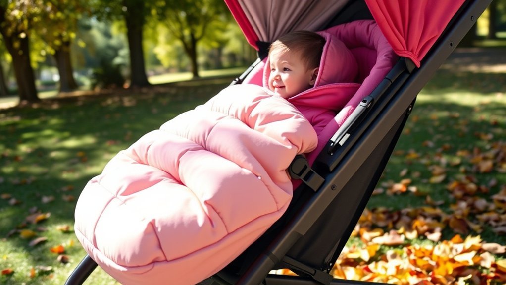 comfortable secure footmuff fit