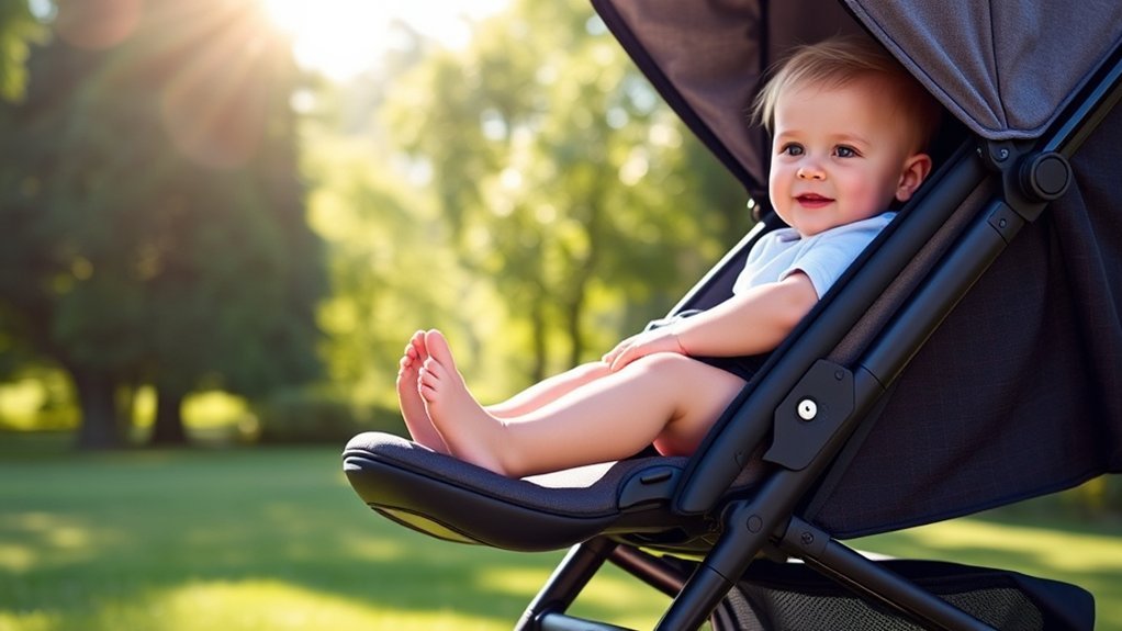 comfortable stroller footrests essential