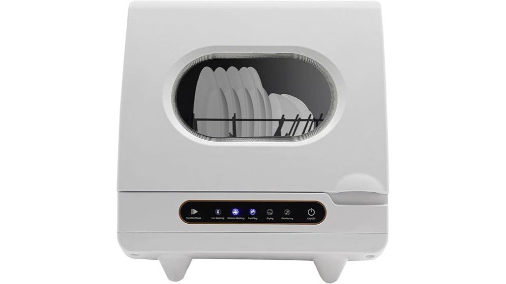 compact and convenient dishwasher