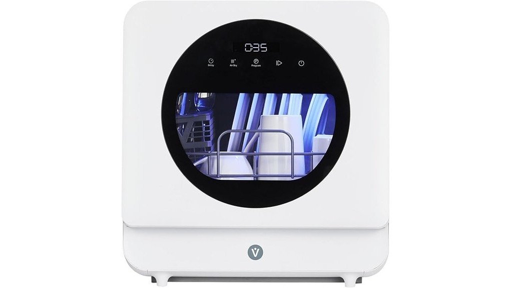 compact and convenient dishwasher