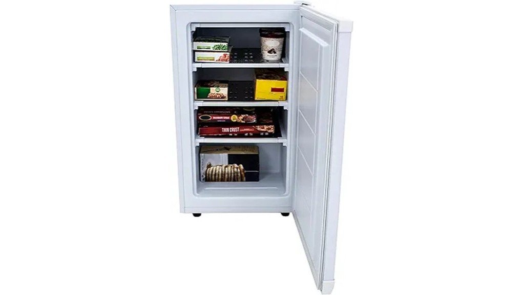 compact and convenient freezer