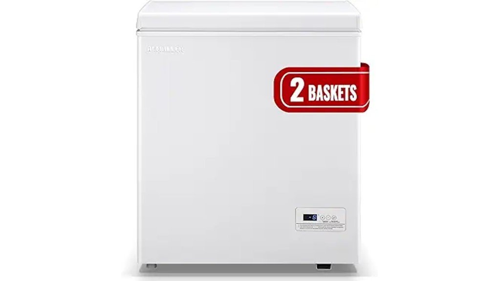 compact and efficient freezer