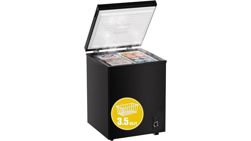 compact and efficient freezer