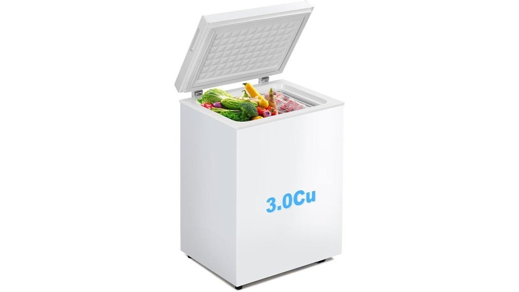 compact and efficient freezer