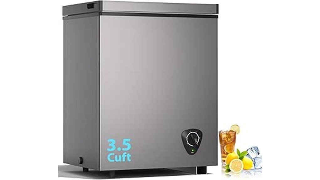 compact and efficient freezer