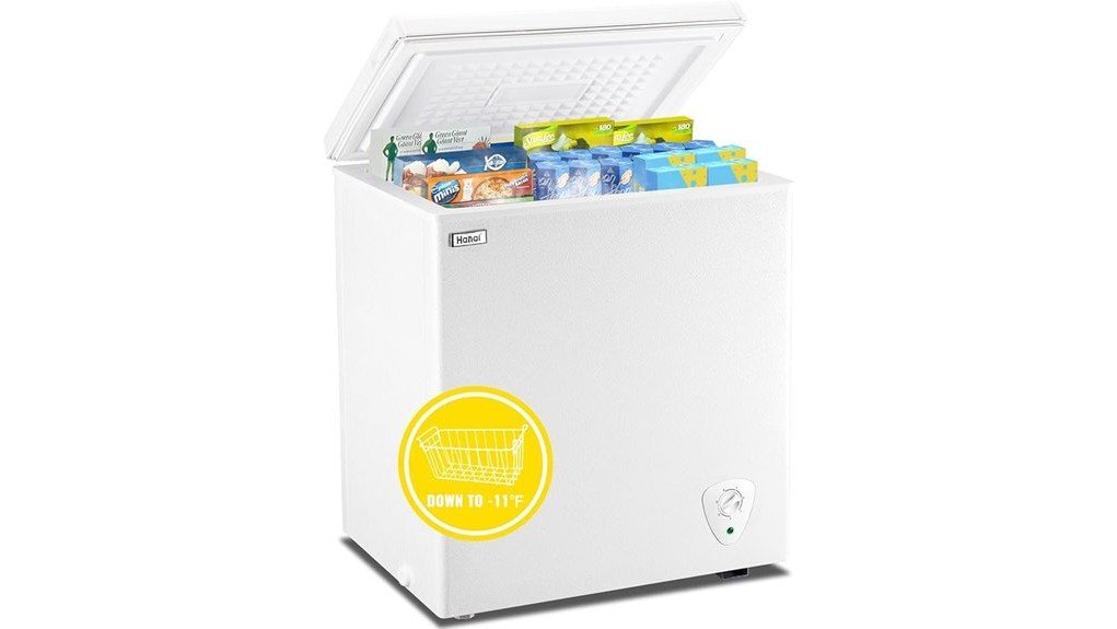 compact and efficient freezer