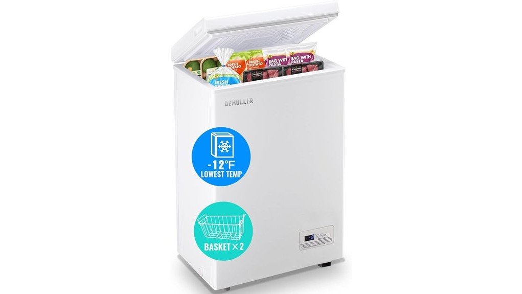 compact and efficient freezer