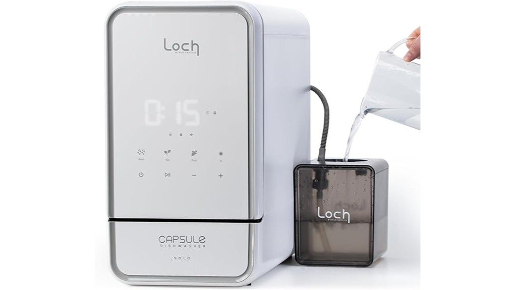 compact and powerful dishwasher