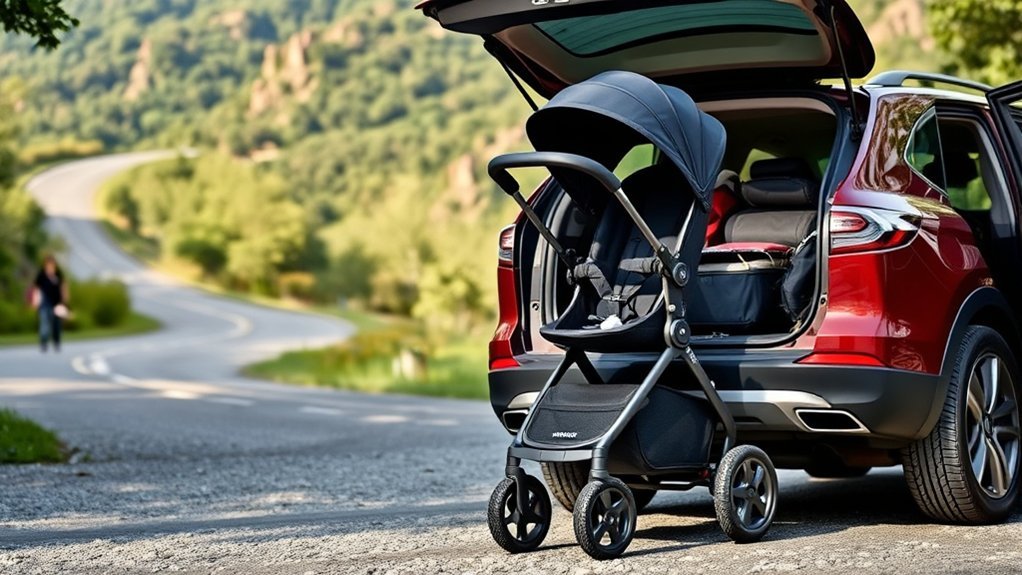compact comfortable maneuverable strollers