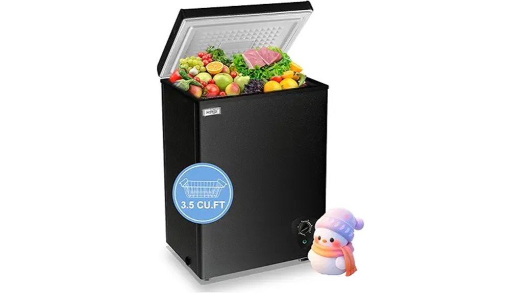 compact freezer performance review