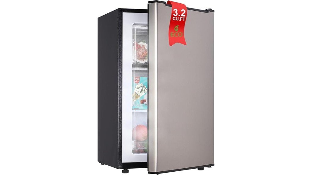 compact freezer storage solution