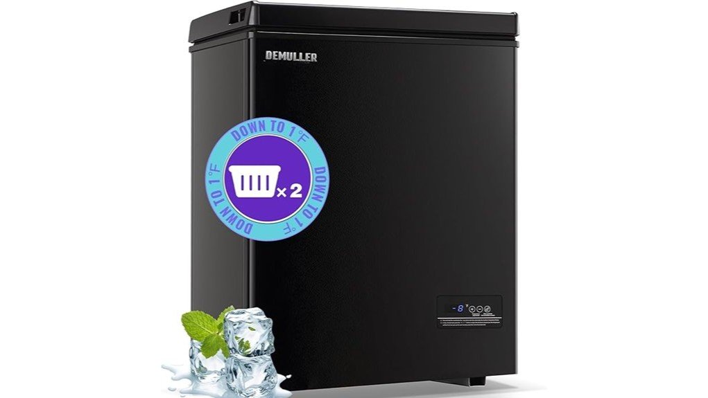 compact freezer user review