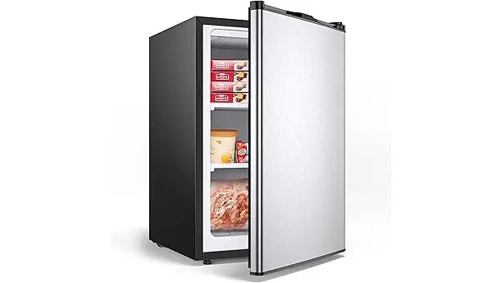 compact mini freezer review