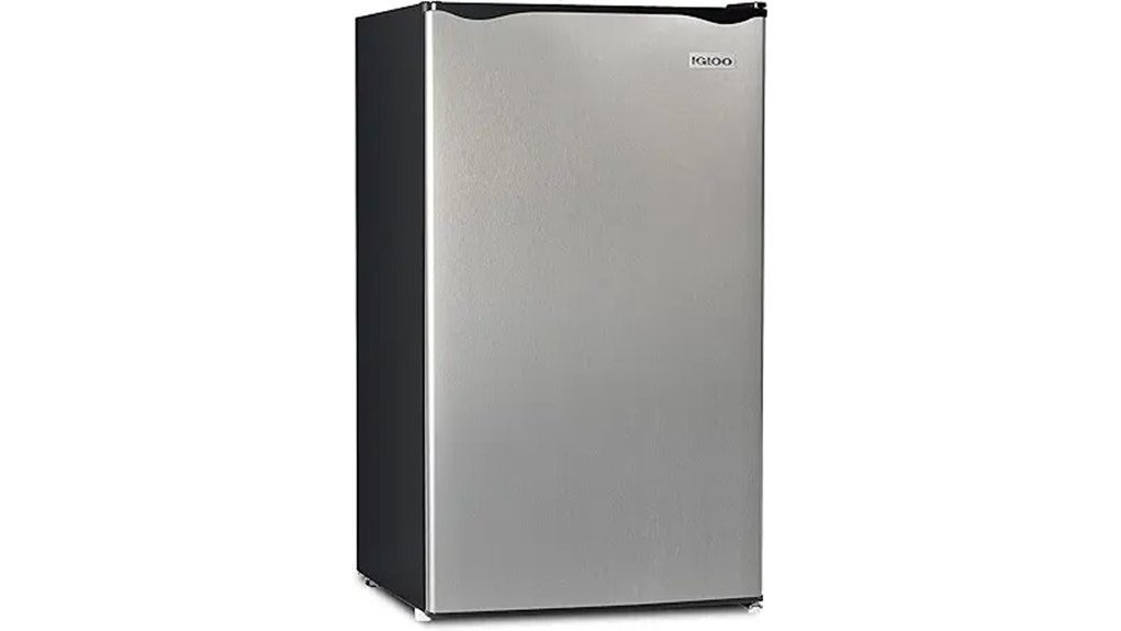 compact refrigerator with features