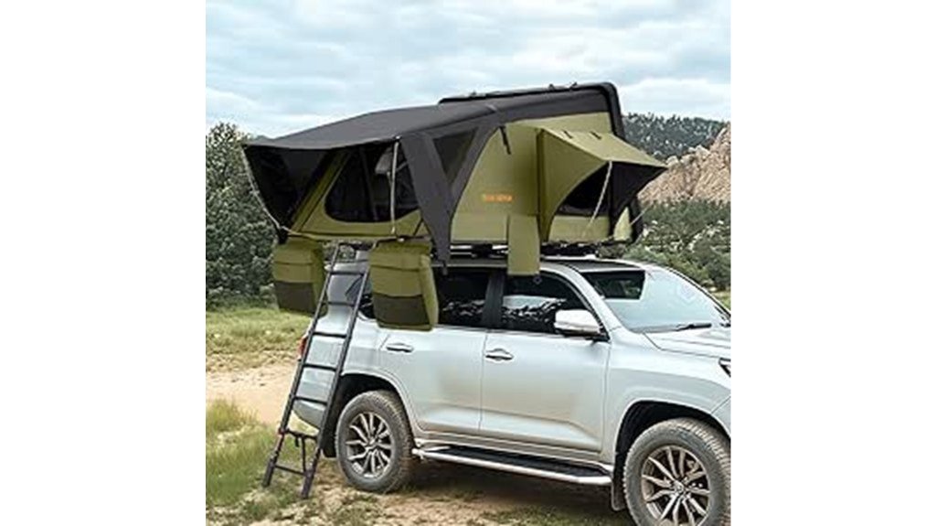 compact rooftop tent solution