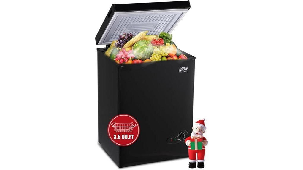 compact storage for freezing