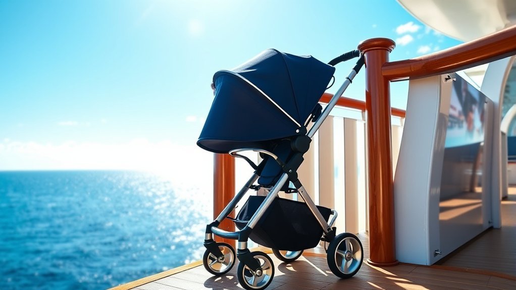 compact stroller for convenience