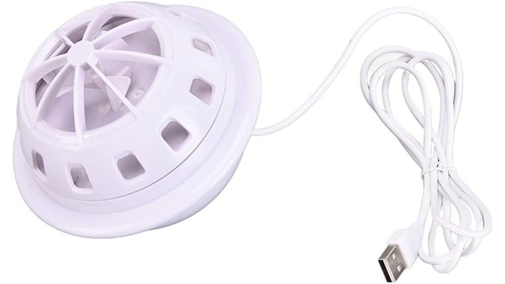 compact ultrasonic cleaning device