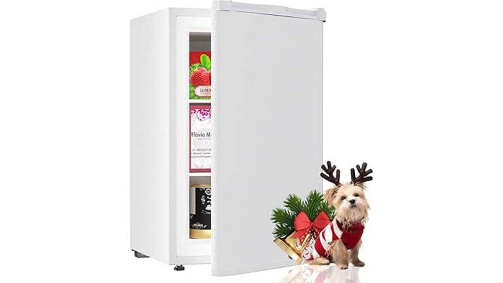 compact upright freezer review