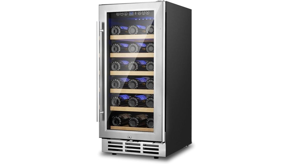 compact wine storage solution