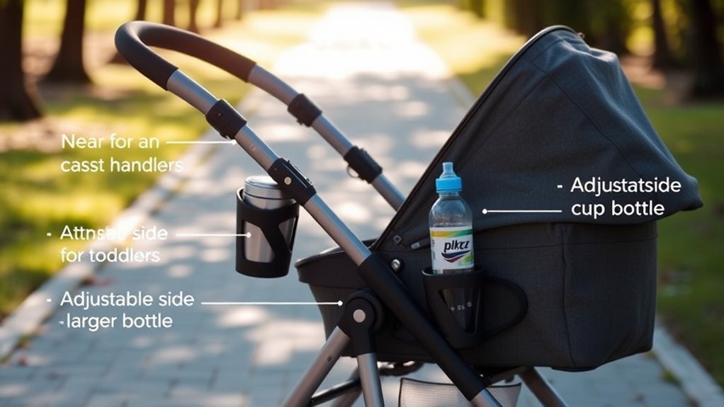 convenient drink accessibility options