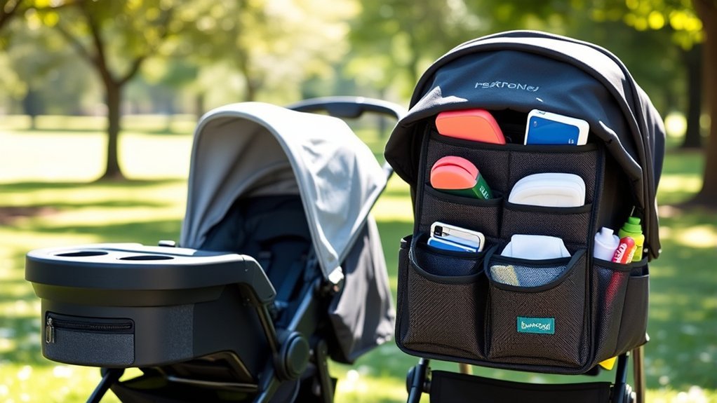 convenient storage for outings