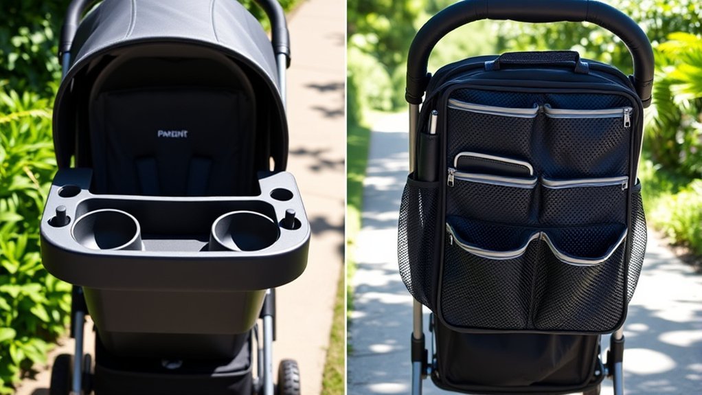 convenient storage for parents