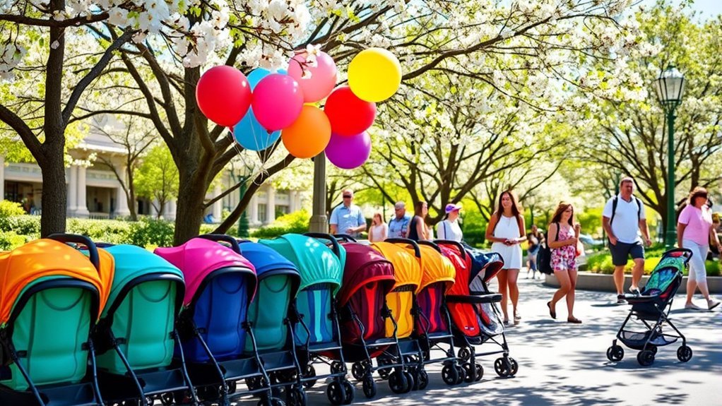convenient stroller rental options