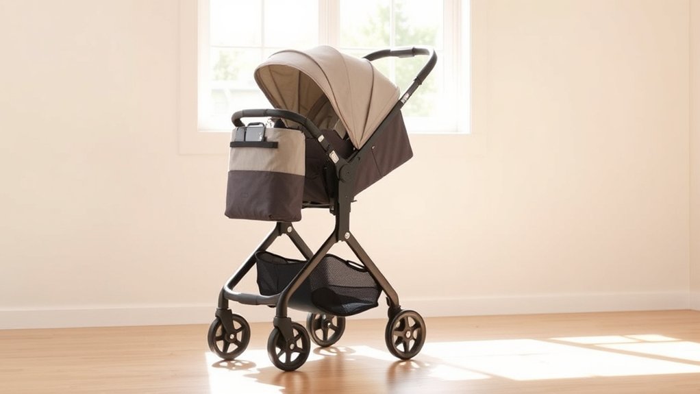 convenient stroller storage solutions
