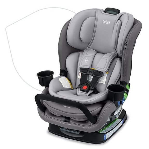 Britax Poplar S Convertible Car Seat (Glacier Graphite)